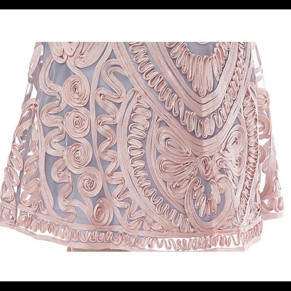 JS Collections Soutache Mesh Ball Gown Dress 16 - Picture 4 of 7